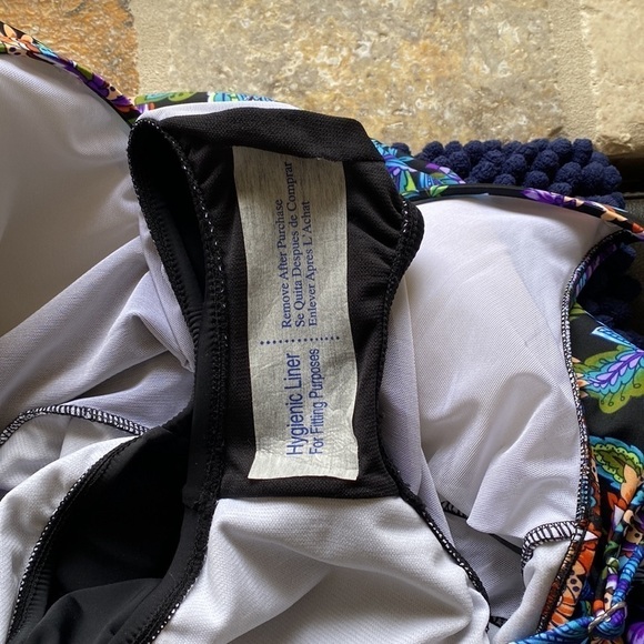 NWT- Swim Solutions Swim suit tummy control thigh minimizer Beach Coadtal Sz 10. - Picture 9 of 9